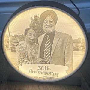 Custom-Made 3D Lithophane Photo Frames – Turn Your Memories into Art!