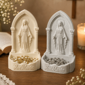 Ave Maria Rosary Holder